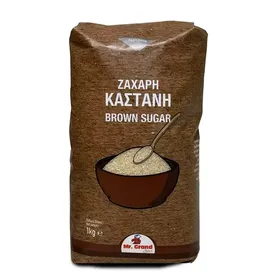 MrGrand Ζάχαρη Καστανή 1kg.