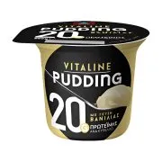 ΔΕΛΤΑ Vitaline Protein Πουτίγκα με γεύση Βανίλια Χωρίς γλουτένη Χωρίς λακτόζη Χωρίς προσθήκη ζάχαρης 200g