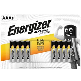 Energizer Power Μπαταρίες Αλκαλικές AAΑ 8τεμ.