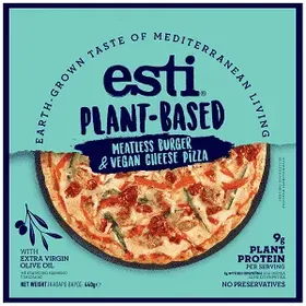 ESTI VEGΑΝ ΠΙΤΣΑ MEATLESS MEAT & PLANT-BASED CHEESΕ 440g
