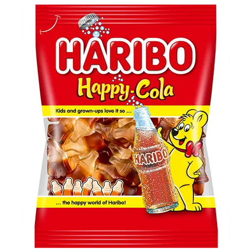 Ζελεδάκια HARIBO happy cola 200γρ.