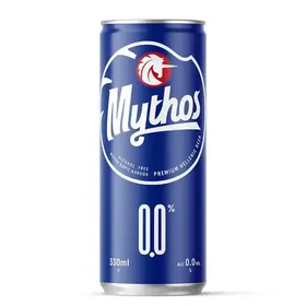MYTHOS Μπύρα 0.0% Χωρίς Αλκοόλ Φιάλη 330ml
