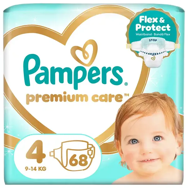 Pampers Premium Care No 4 68τεμ