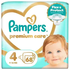 PAMPERS Premium Care Πάνες Νο4 9-14kg 68τεμ