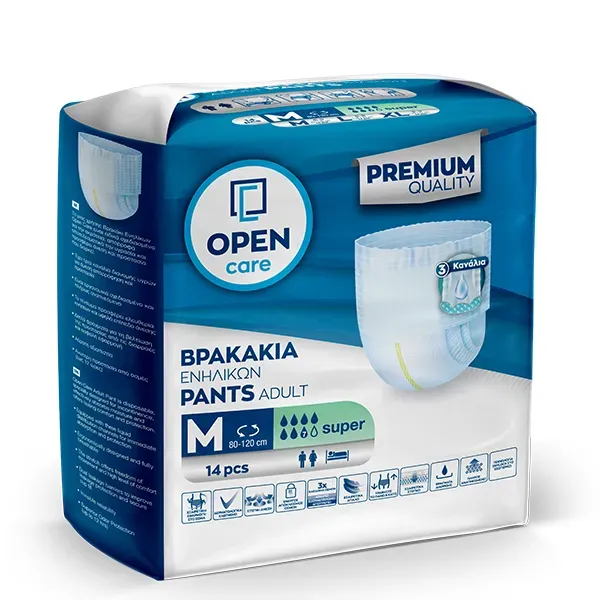 ΒΡΑΚΑΚΙΑ ΕΝΗΛΙΚΩΝ Premium Quality Medium 80-120cm 14τμχ