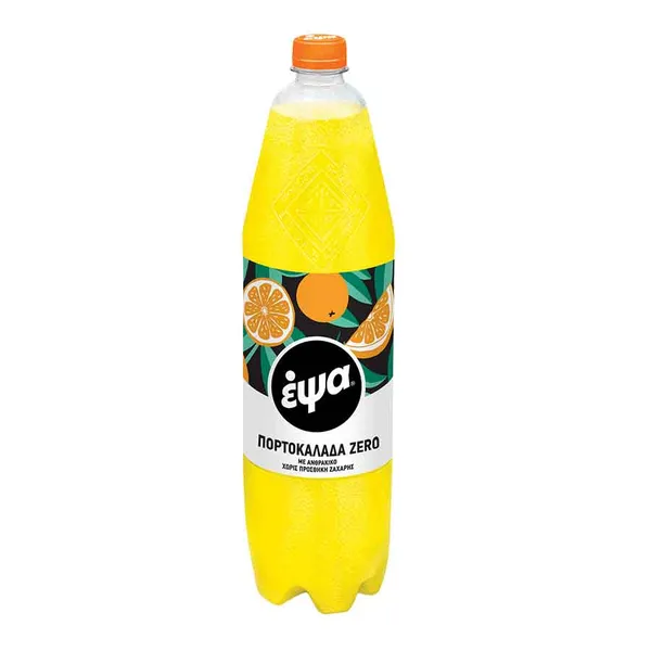 Έψα Πορτοκαλάδα Χωρίς Ζάχαρη 1,5lt.
