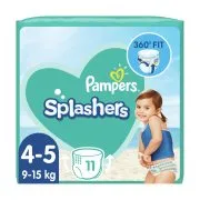 Πάνες-Μαγιό Pampers Splashers Μέγεθος 4-5 9-15 kg 11τεμ