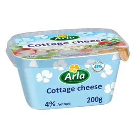 Arla Cottage 4% Λιπαρά 200γρ.