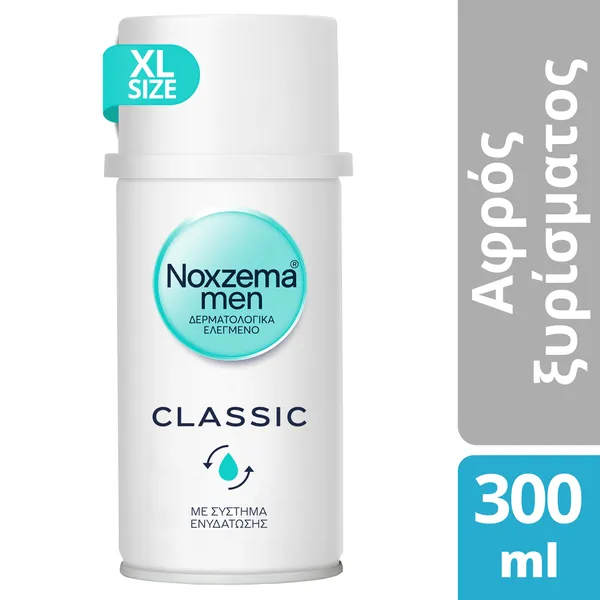 Αφρός Ξυρίσματος Classic Noxzema (300 ml)