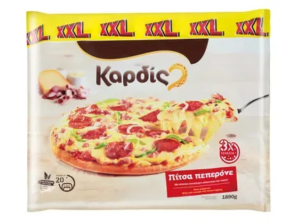 Πίτσα πεπερόνε XXL