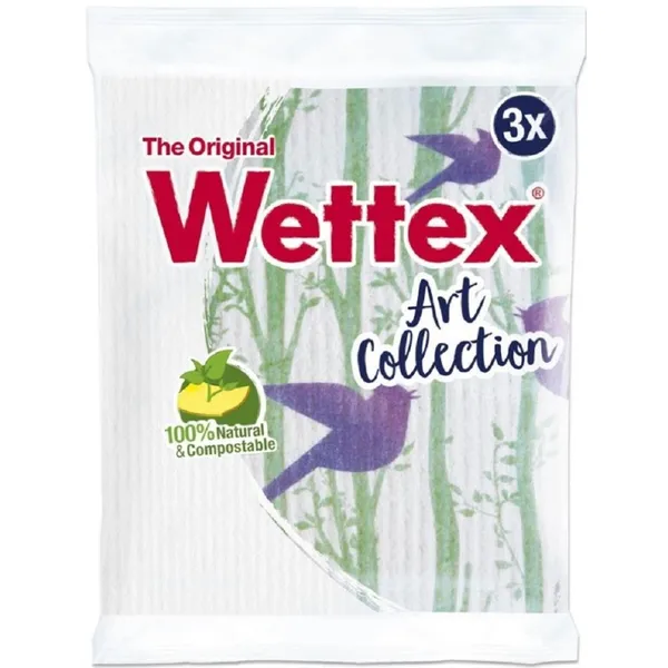 WETTEX art collection σπογγοπετσέτα 3τεμ.