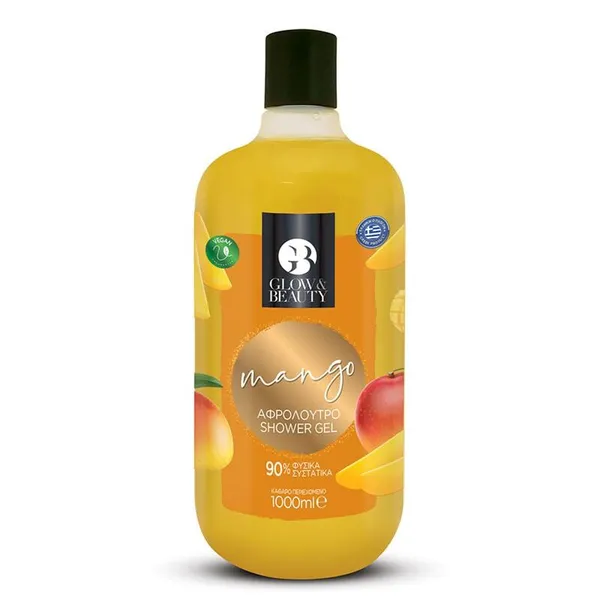 GLOW & BEAUTY Αφρόλουτρο Mango 1000ml