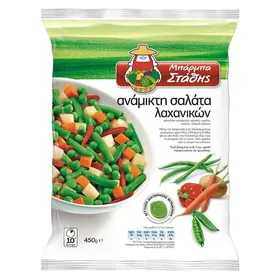 ΜΠΑΡΜΠΑ ΣΤΑΘΗΣ Λαχανικά Ανάμεικτα κτψ. 450γρ.