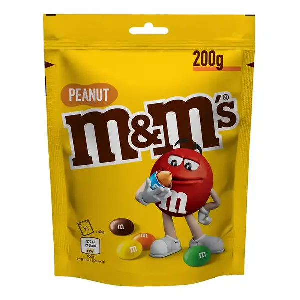 M&M'S Κουφετάκια Φιστίκι 200γρ.
