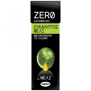 Zero Καραμέλες Ευκάλυπτος Μέλι 32gr