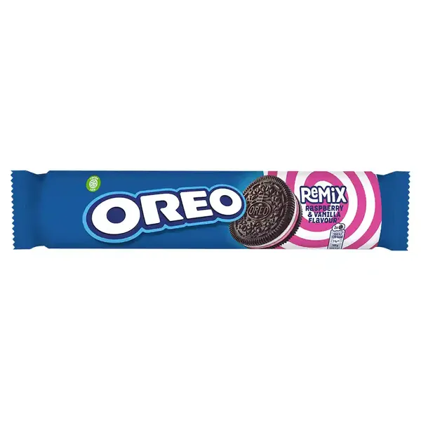 Oreo Remix Μπισκότα Γεμιστά Βανίλια & Βατόμουρο 157γρ.