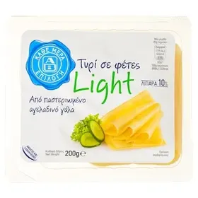 ΑΒ ΕΠΙΛΟΓΗ Τυρί Μαλακό Light Φέτες 200g
