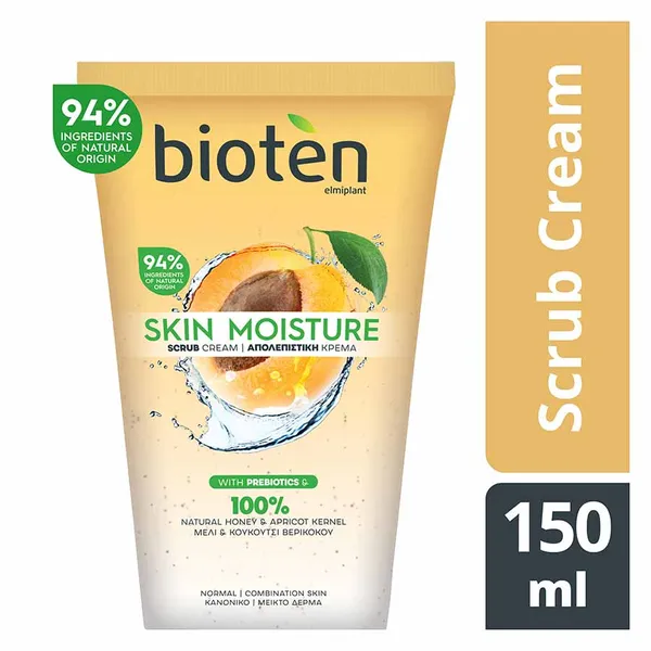 Skin Moisture Απολεπιστική Κρέμα Με Πρεβιοτικά Για Κανονική/Μικτή Επιδερμίδα 150ml.