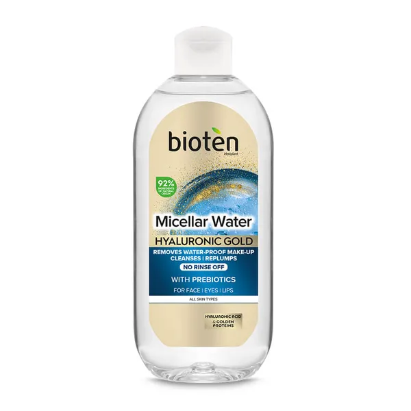 BIOTEN micellar νερό καθαρισμού hyaluronic gold 400ml