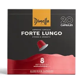 DIMELLO Κάψουλες Καφέ Espresso Forte Lungo 20x5.6g