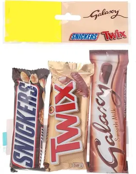 TWIX ή SNICKERS 3x50γρ. ή MARS 3x45γρ. multipacks