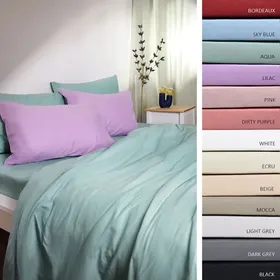 HOME σεντόνι λάστιχο 80% βαμβάκι 100x200+28cm σε διάφορα σχέδια και χρώματο