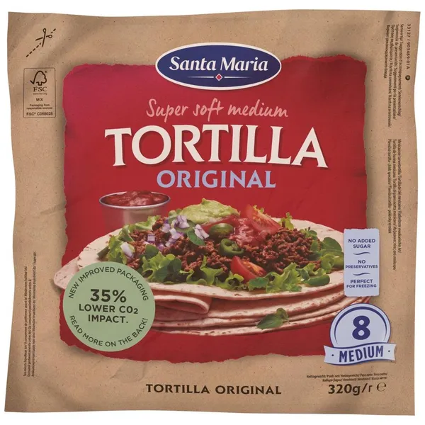 SANTA MARIA πίτα tortilla ORIGINAL