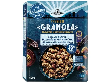Δημητριακά Granola ποικιλία Κάθε συσκ. 600g