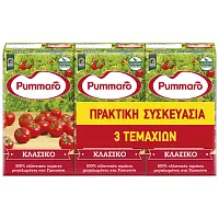 Pummaro Χυμό Τομάτας Κλασικός Συμπυκνωμένος 3Χ250gr