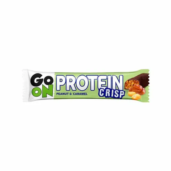 Protein Crisp μπάρα με φυστίκι & καραμέλα