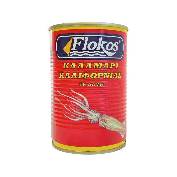 FLOKOS Καλαμάρι Καλιφόρνιας σε Άλμη 222g