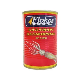 FLOKOS Καλαμάρι Καλιφόρνιας σε Άλμη 222g