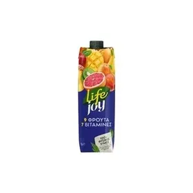LIFE Joy Φυσικός Χυμός 9 Φρούτα 1L