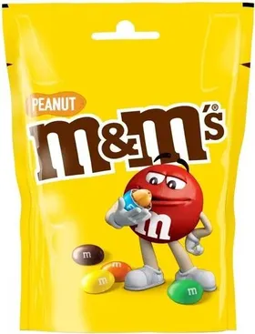 M&M's peanut ή choco pouch 125γρ.
