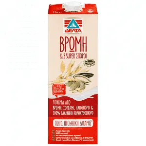 ΔΕΛΤΑ Ρόφημα Βρώμη & 3 Super Σπόροι 1,5 lt