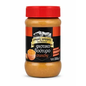 φυστικοβούτυρο crunchy ή απαλό χ. γλουτένη 350γρ.