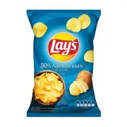 LAY'S Πατατάκια 50% Λιγότερο Αλάτι 120g