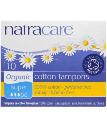 NATRACARE Ταμπόν για μεγάλη ροή 10 τεμάχια