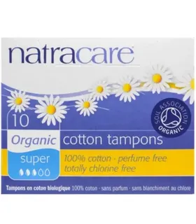 NATRACARE Ταμπόν για μεγάλη ροή 10 τεμάχια