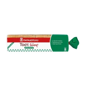 Γεύση² Ψωμί για Τοστ Ολικής Άλεσης Vegan 700g