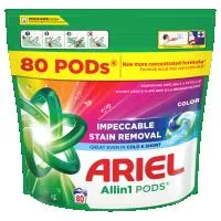 Κάψουλες Πλυντηρίου Ρούχων All In 1 Color Ariel (80 τεμ)