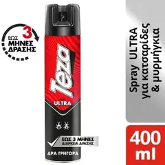 TEZA Ultra Spray για Κατσαρίδες & Μυρμήγκια 400ml