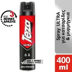 TEZA Ultra Spray για Κατσαρίδες & Μυρμήγκια 400ml