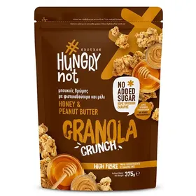 Δημητριακά HUNGRY NOT Granola 375gr με μέλι & φυστικοβούτυρο