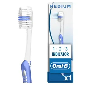 Oral-B 123 Indicator 35 Μέτρια Οδοντόβουρτσα