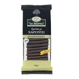 ΜΑΝΝΑ Κριτσίνια με Χαρούπι από Πετρόμυλο 170g