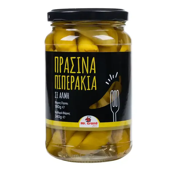 MrGrand Πιπεριές Πράσινες 180γρ.