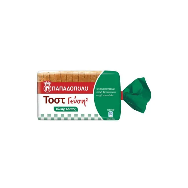 Ψωμί Τοστ Γεύση Ολικής Άλεσης & Σίκαλης 325g