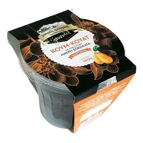 GOURMET δαμάσκηνα ή κουμ-κουάτ ή πορτοκάλι με επικάλυψη μαύρης σοκολάτας 160γρ.