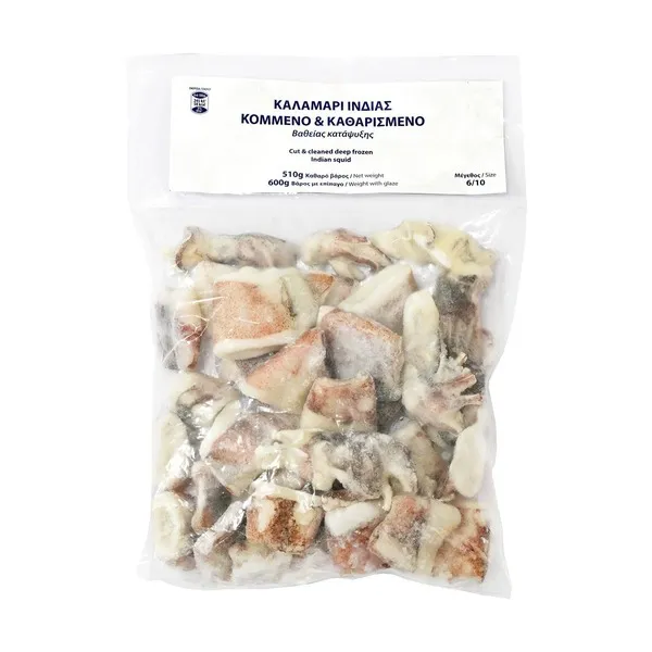 Καλαμάρια Κομμένα Καθαρισμένα Εισαγωγής 510g